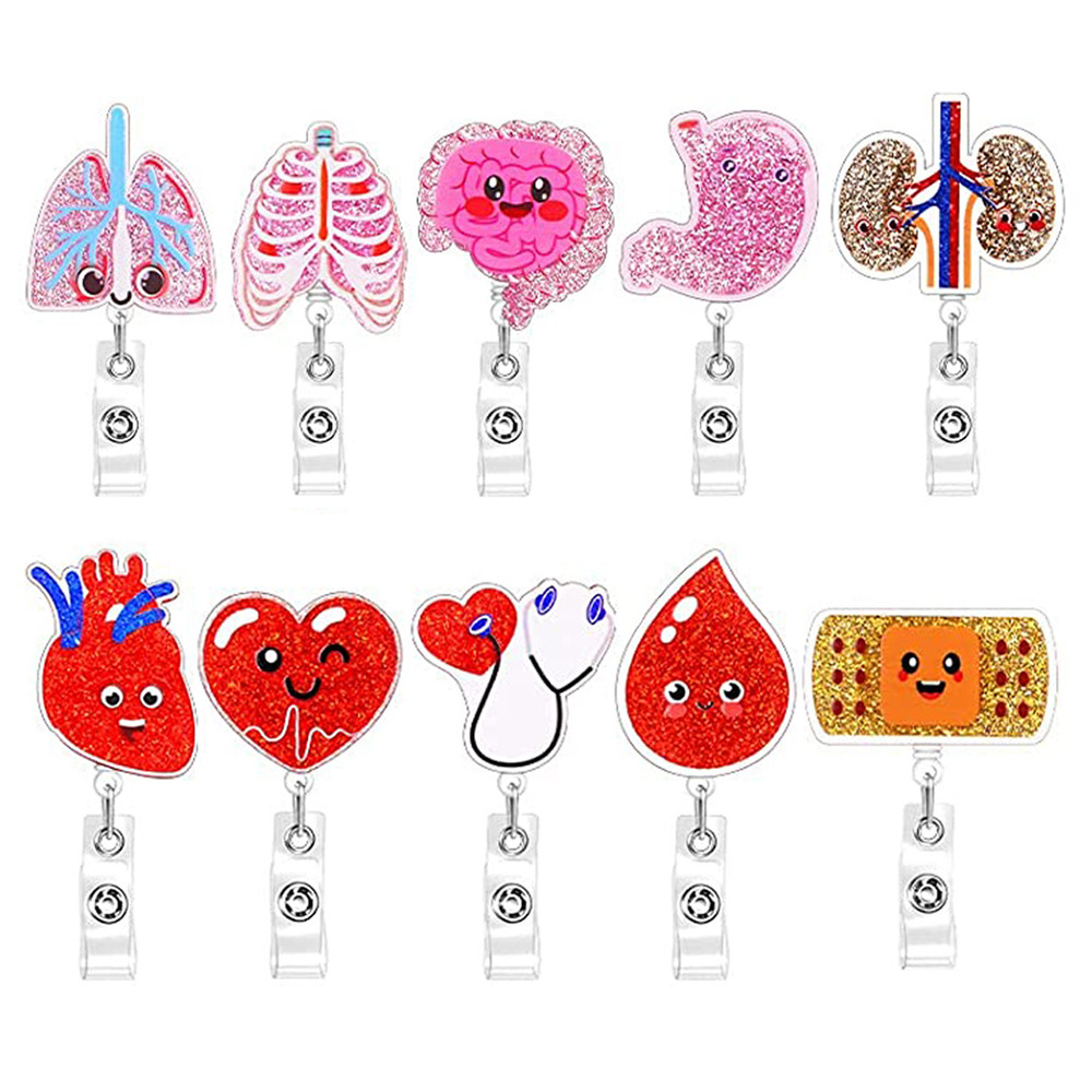 Conventional Reel - New Style Cute Cartoon Retractable Nurse
