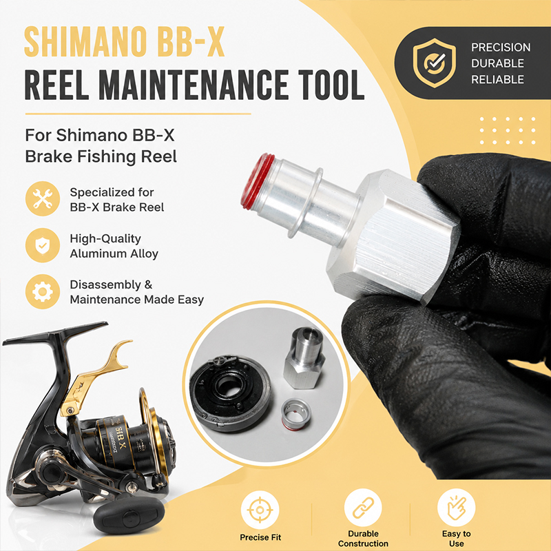 Reel Repair Kit - Integrated Aluminum Alloy Repair Disassembly Tool
