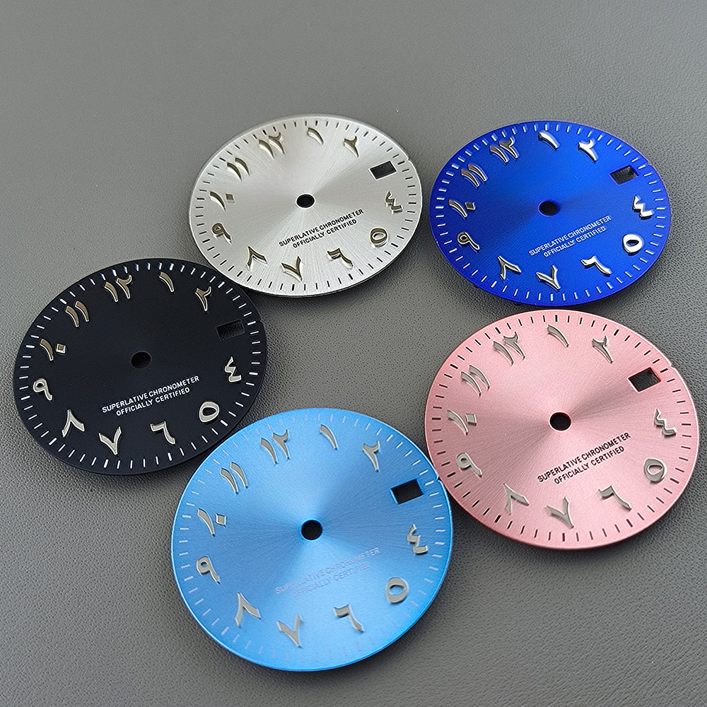 Reel Case - High quality NH35 dial with pink,
