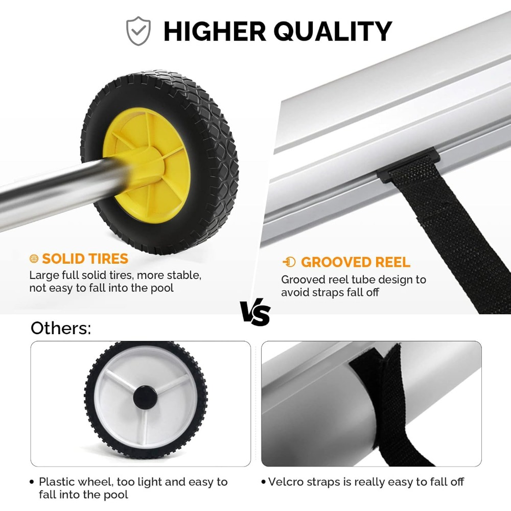 VINGLI 21FT Upgrade Aluminum S - Reel Cover review and price