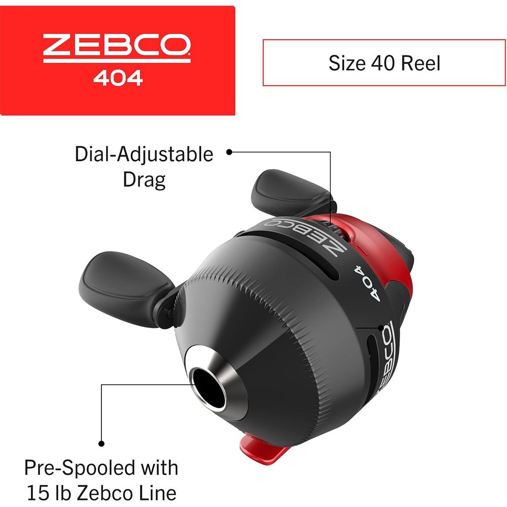 5'6 Two-Piece Fiberglass Spinc - Spincast Reel review and price