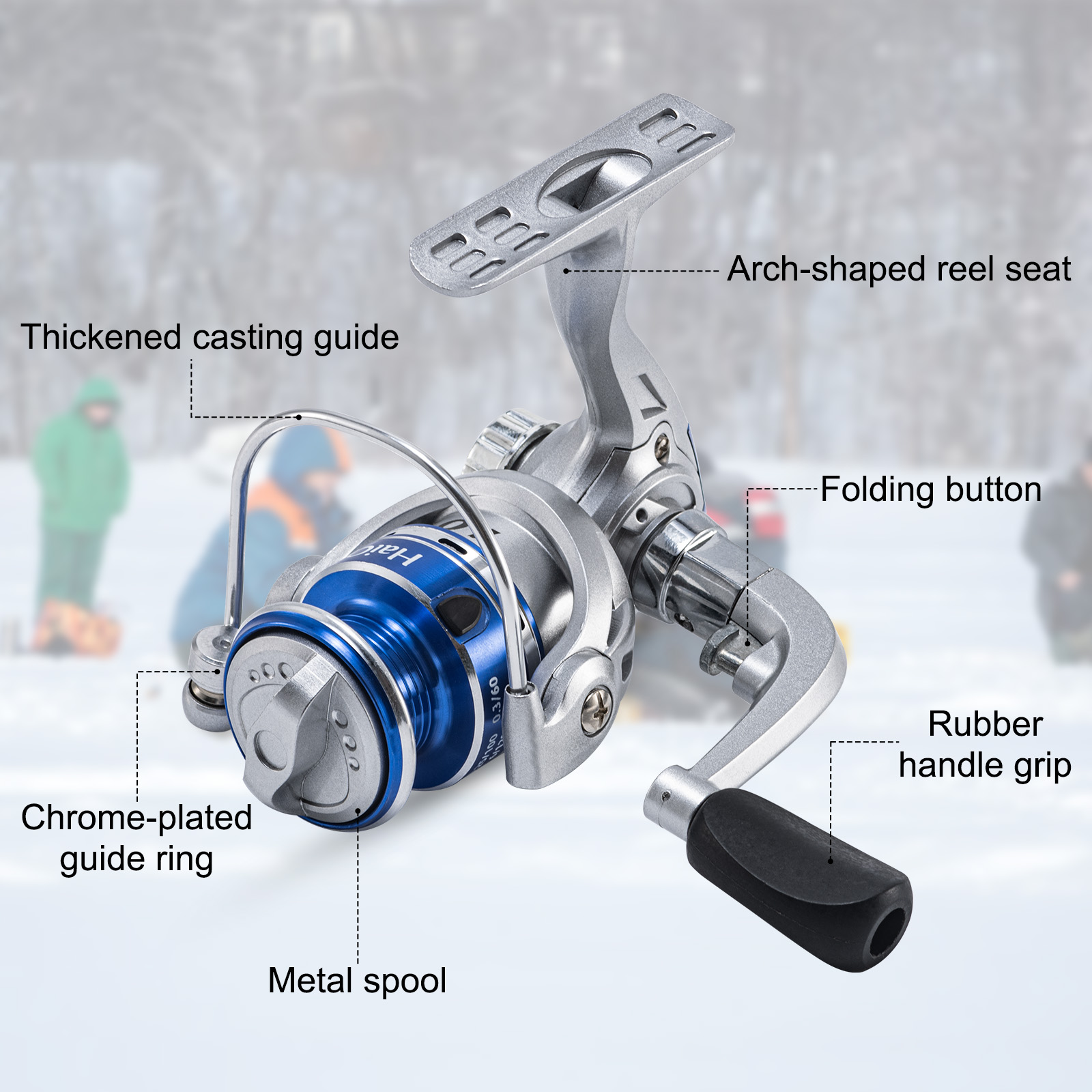 Goture New Ice Fishing Reels W - Ice Fishing Reel review and price