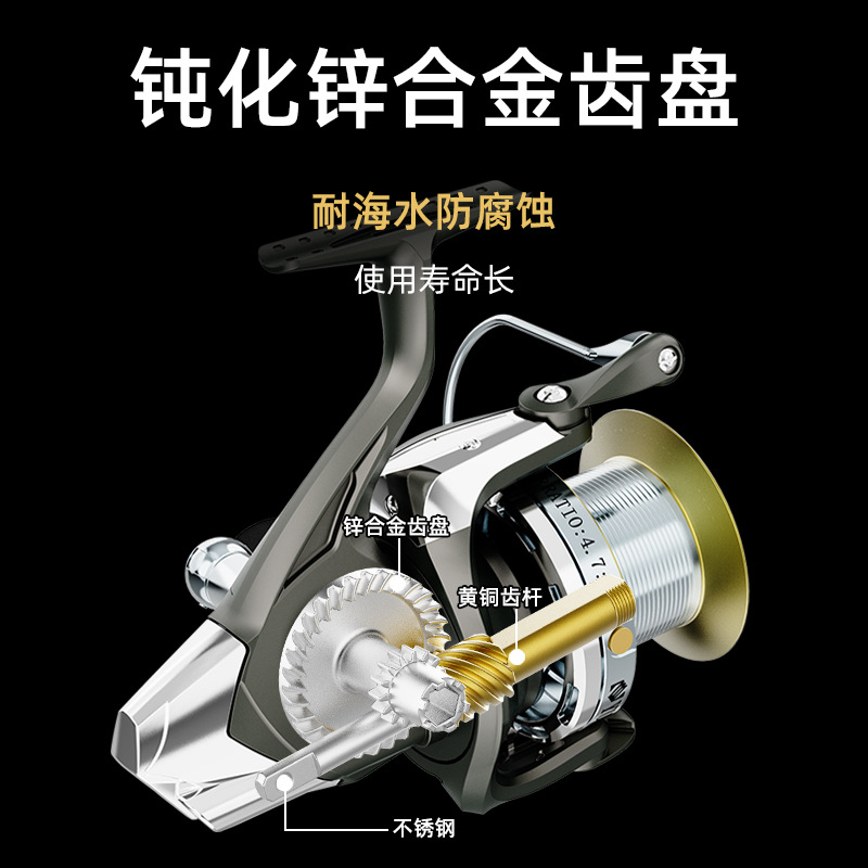 Metal Spinning Fishing Reel Lo - Surf Reel review and price