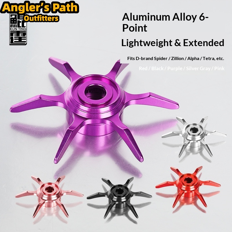 Six Star Drag Knob Enlarged Al - Reel Drag Knob review and price