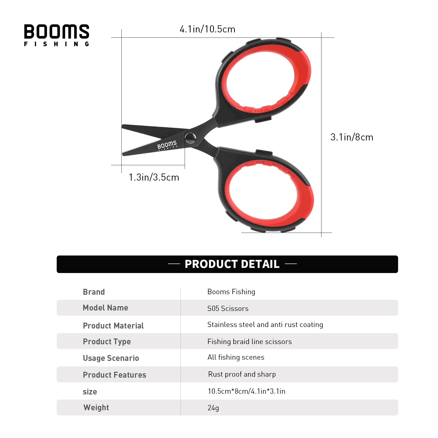 Booms Fishing S05 Braid Wire S - Baitcasting Reel review and price
