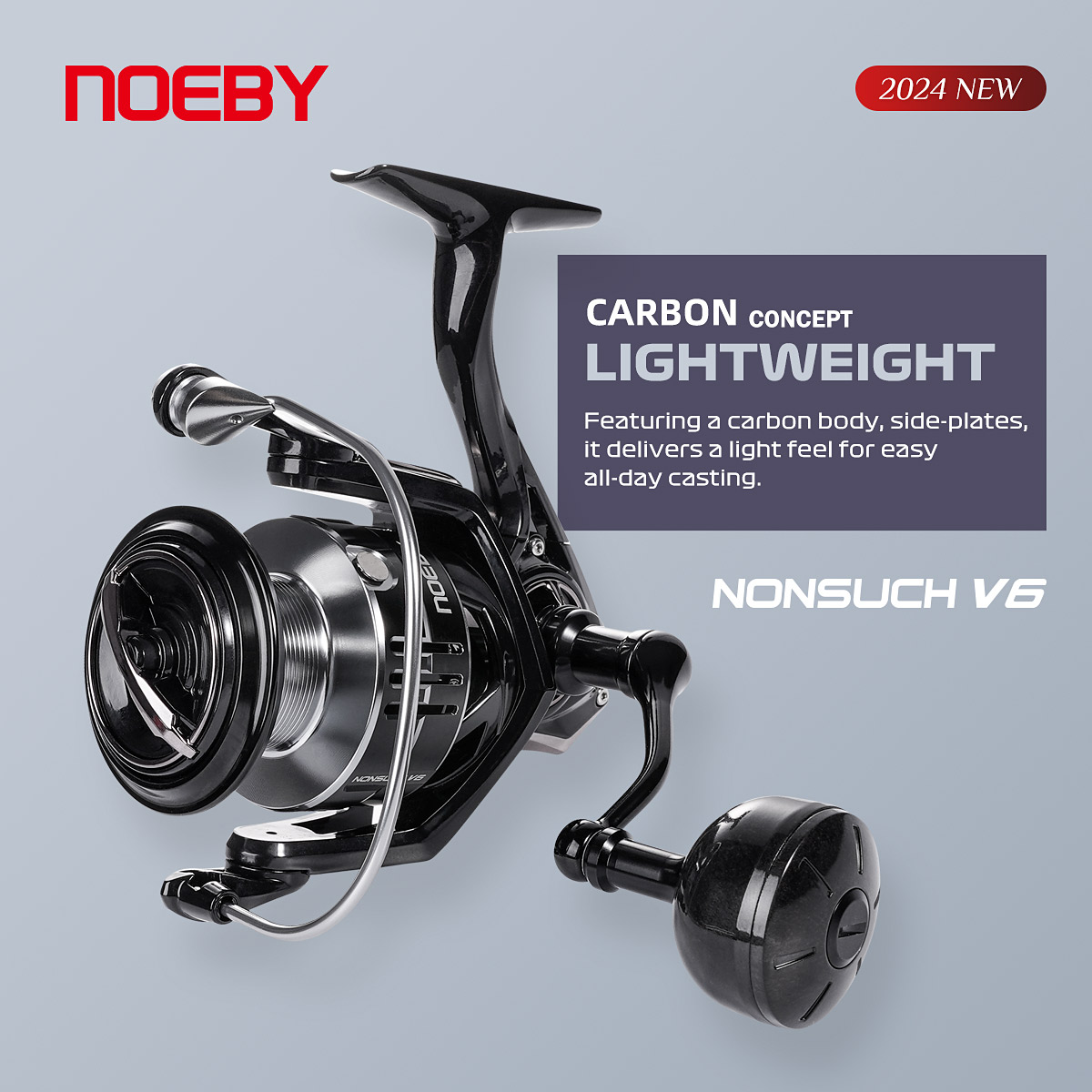 Noeby Carbon Spinning Fishing  - Surf Reel review and price