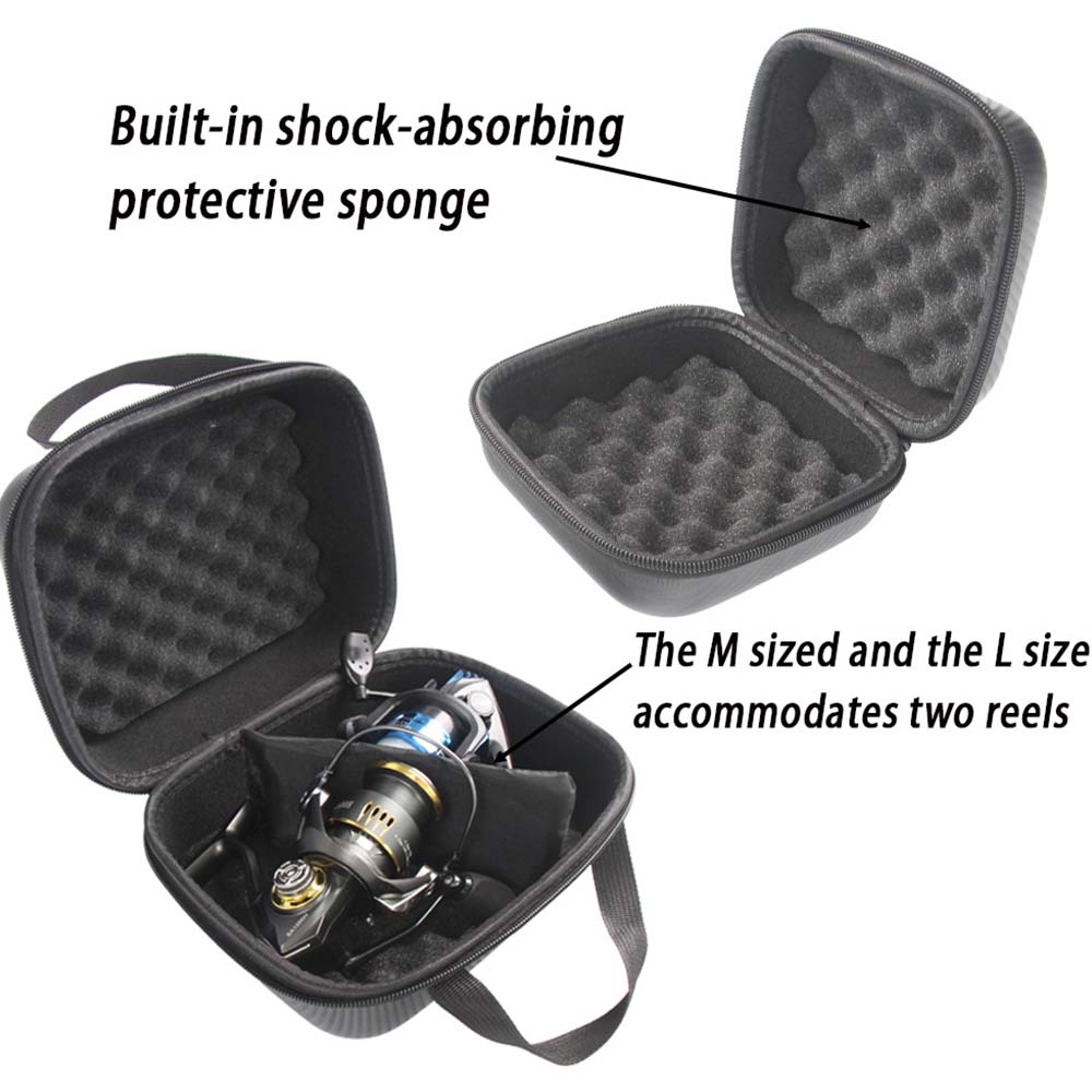 JSFUN Fishing Reel Case S/M/L  - Spincast Reel review and price
