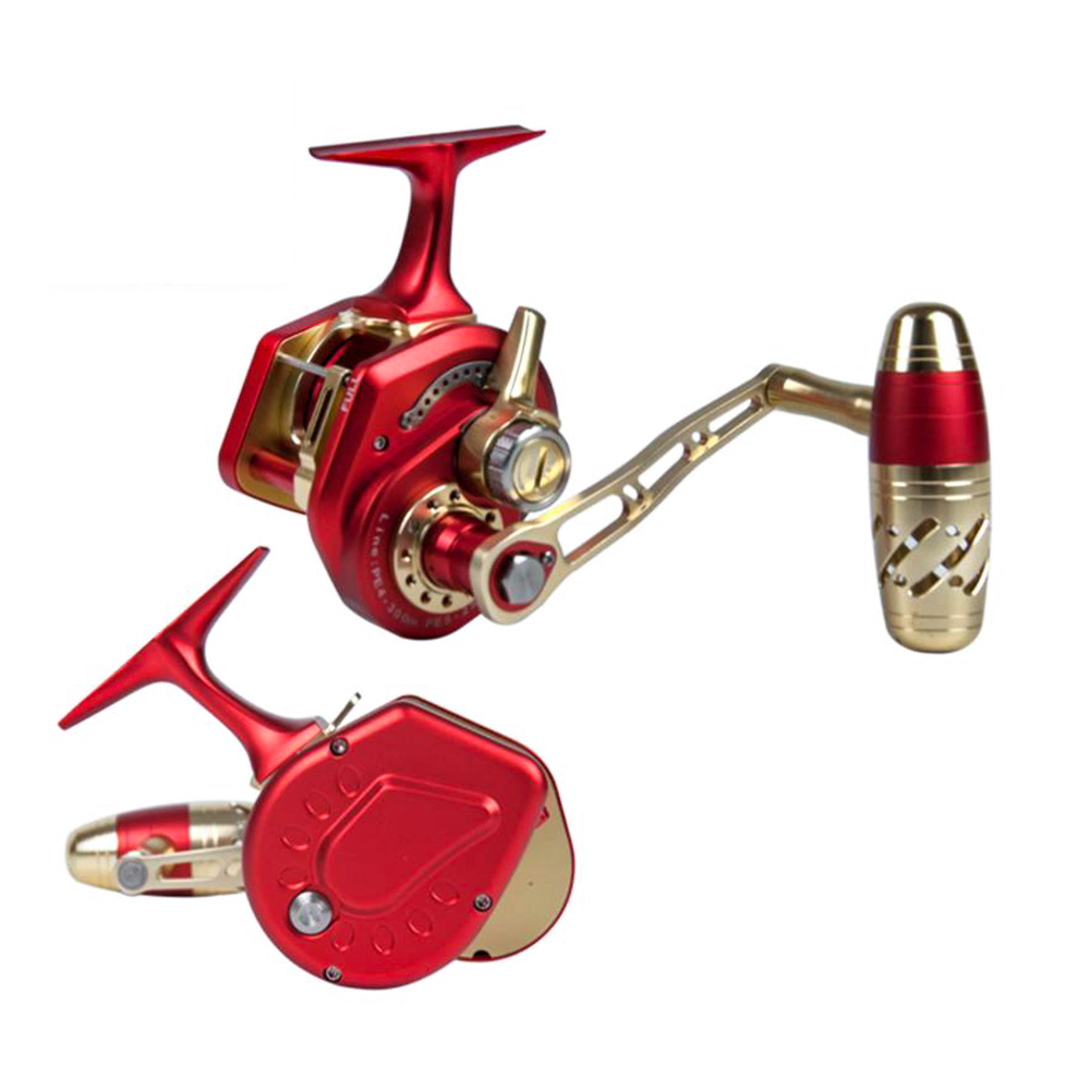 Red 70lbs Offshore 11BB Metal  - Baitcasting Reel review and price
