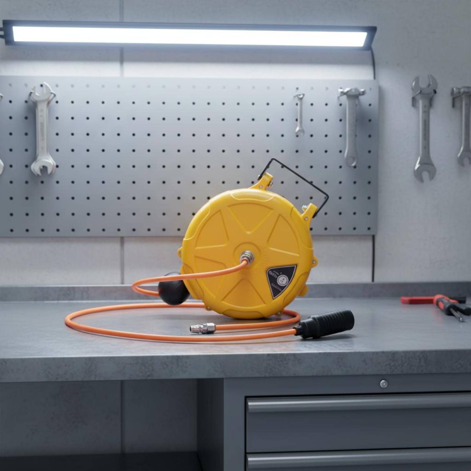 Mini Hose Reel Self-Locking Re - Reel Handle review and price