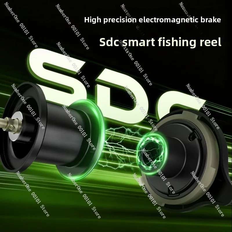 Electronic Magnetic Brake Fish - Baitcasting Reel review and price