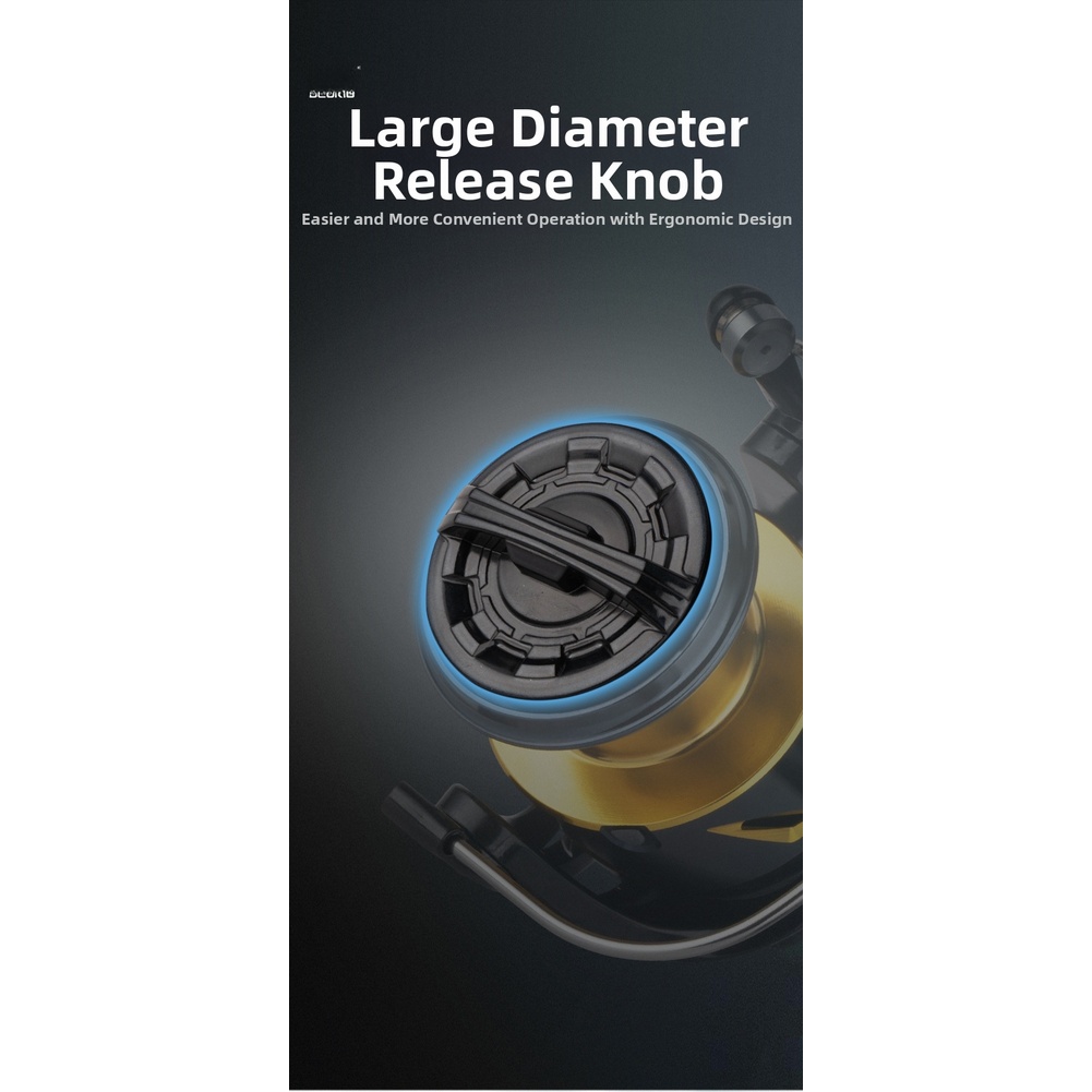 Metal Spool Fishing Reel with  - Reel Drag Knob review and price