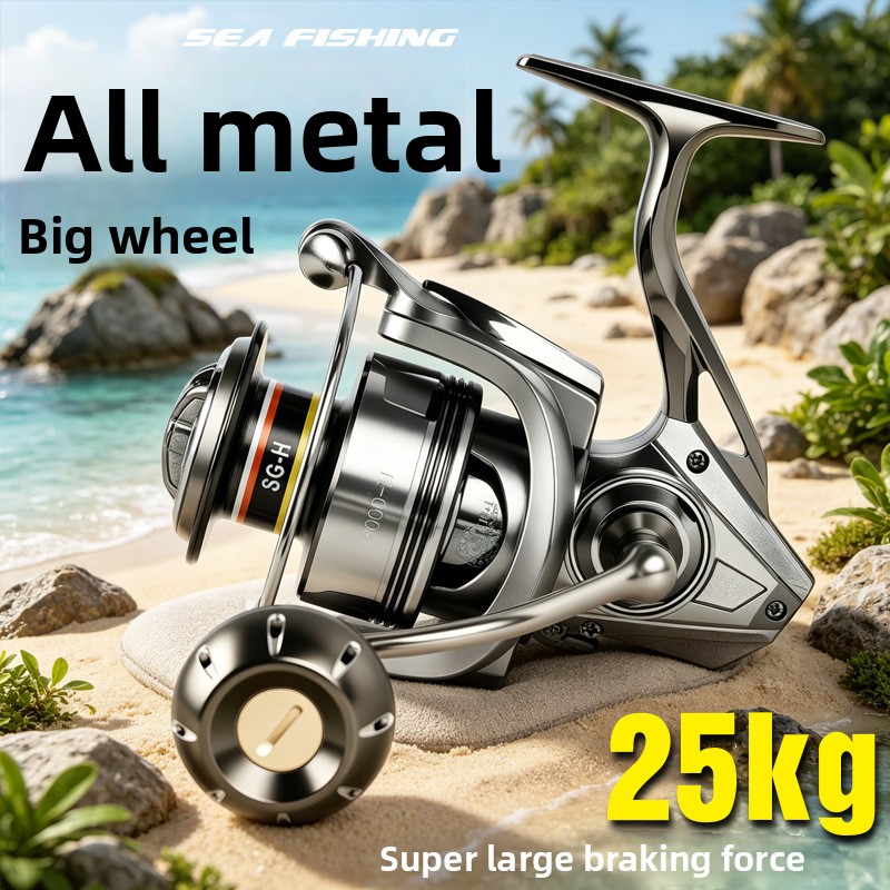 Premium full metal spinning re - Surf Reel review and price
