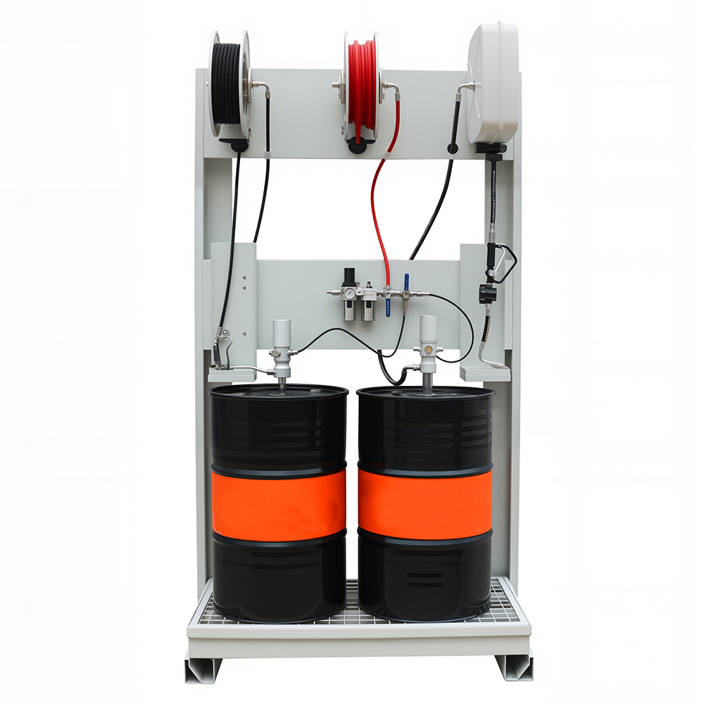 Automatic Pneumatic Lube Drum  - Reel Oil review and price