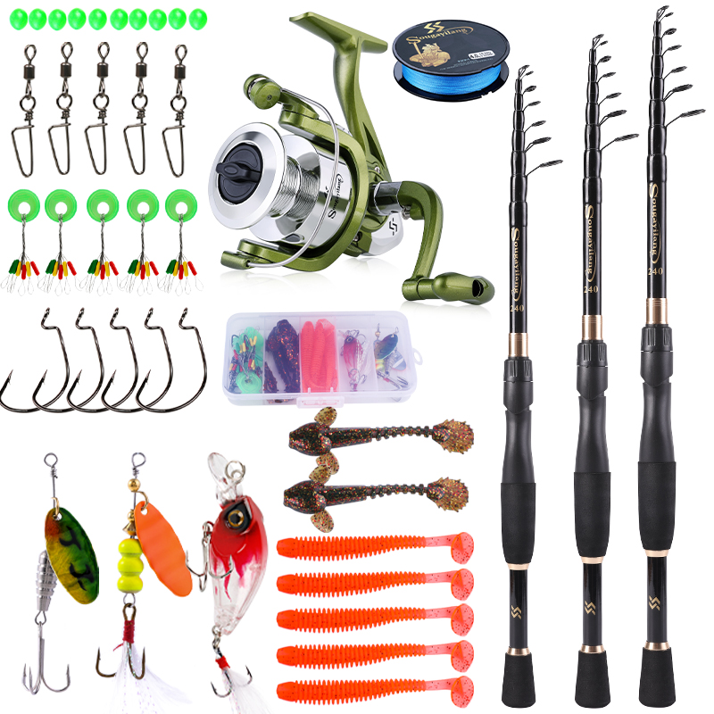 Sougayilang Telescopic Fishing - Spincast Reel review and price