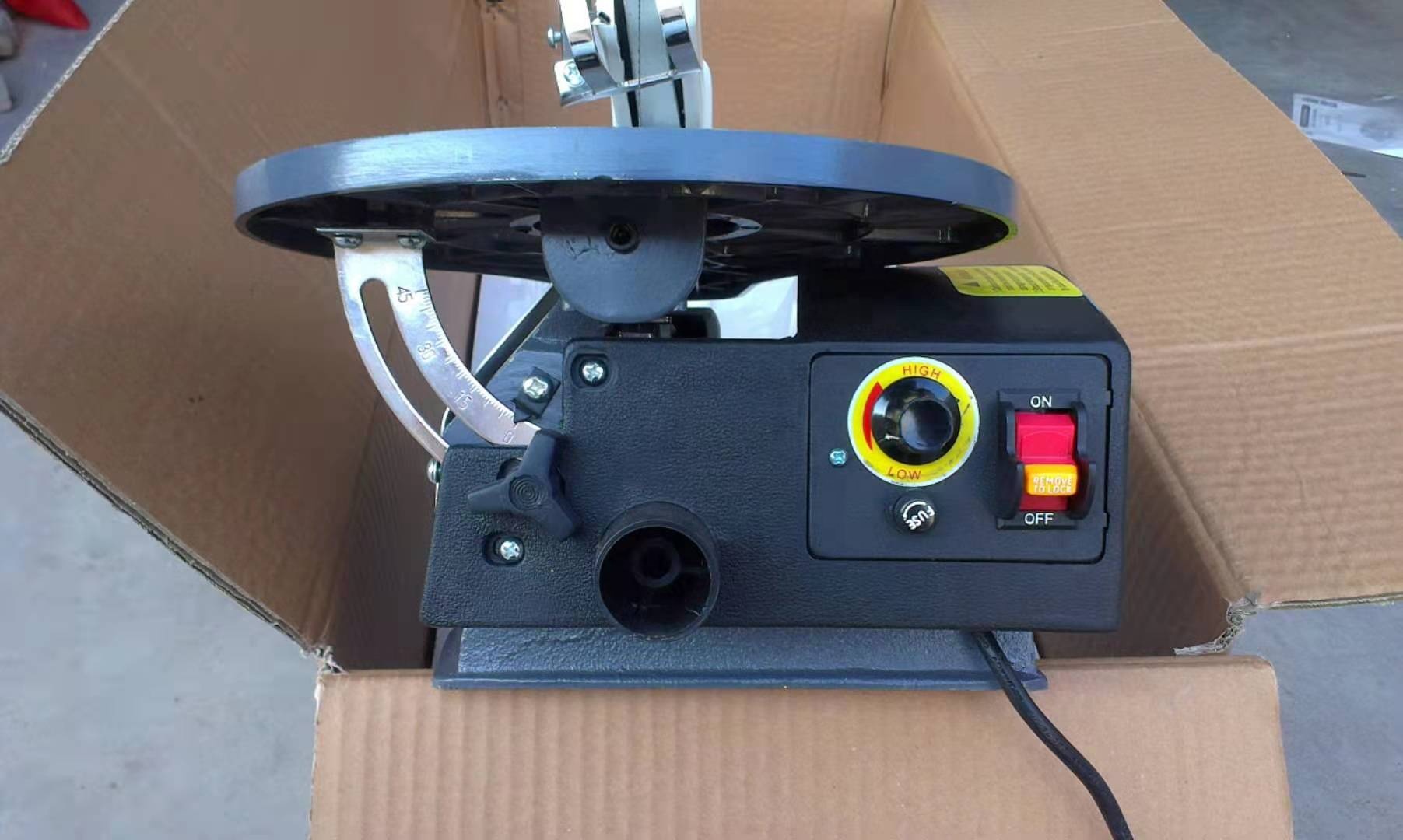 Wood Cutting Industrial Deskto - Electric Reel review and price