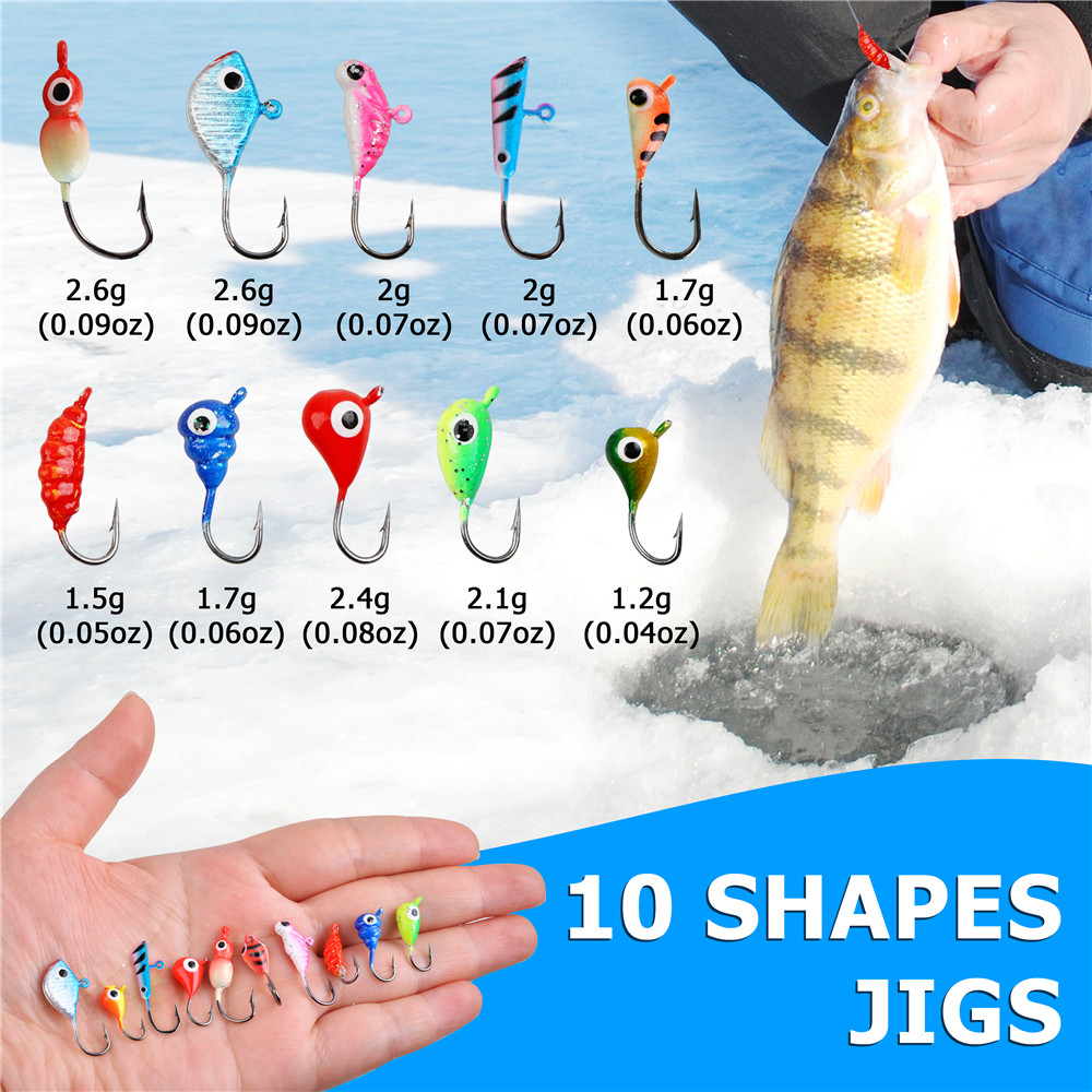 Mini ice fishing rod Combo wit - Ice Fishing Reel review and price